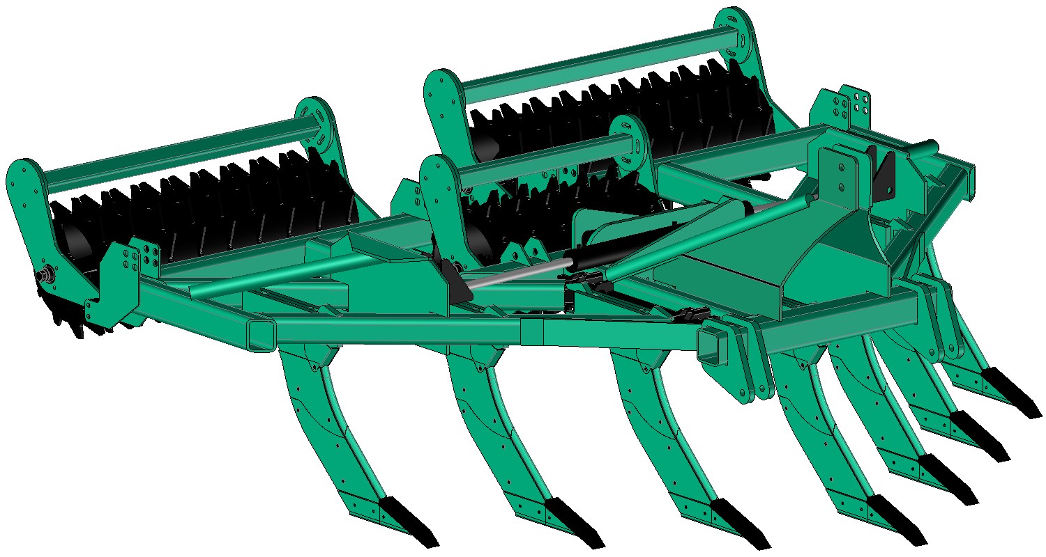 164 000 - Décompacteur 7 dents repliable